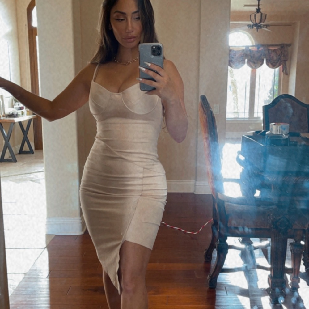 Beige/crème dress size S